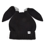 Winter fashion mommy and me poms beanies mom and baby hat