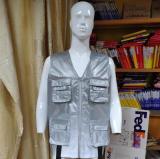 wholesale custom high quality mens fashion reflective sleeveless utility cargo vests