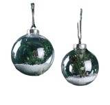 Custom glass Christmas tree hanging Ornaments ball