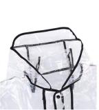 Brand New Transparent Runway Style waterproof fashion PVC Rain Coat jacket Women Men Girl Boy Raincoat clear coverall rain coat