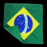 Screen Printing Custom Logo Printing Square Handkerchief Cotton Bandana