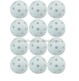 Hot Selling Plastic Golf Practice Balls Airflow Ball Hollow Golf Ball