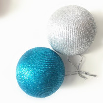 Large white plastic Christmas Ball ornaments 40cm