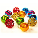 Hot selling Sparkly electroplated bright Christmas decoration Ball for ornaments
