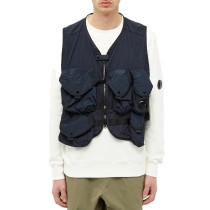 OEM service custom mens workwear 100% nylon winter functional pocket cargo technical vest