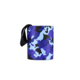 Black Stretch Breathable Elastic Power Lifting Custom Camo Wrist Wraps For Gym With Thumb Loop