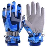 Top Sale Outdoor Sports Winter Cold Weather Ski Gloves for Kids Waterproof Windproof Touchscreen