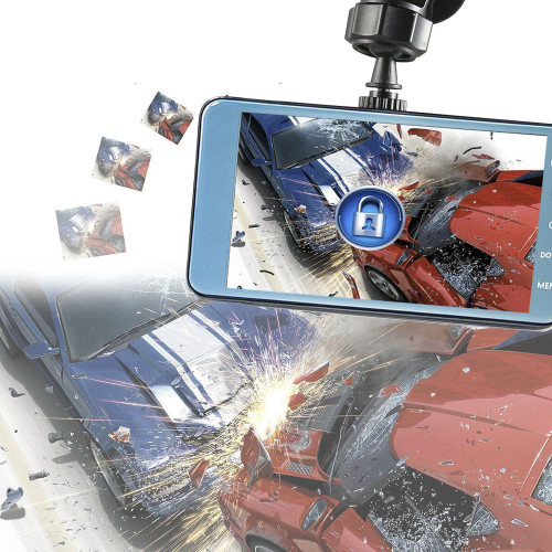4 inch IPS Vehicle Car Black Box Dual Lens Car Camera DVR Full HD 1080P Car Dash Cam