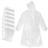 Emergency Transparent Raincoats Waterproof Disposable Rain Poncho For Safety Outdoor delivery impermeable raincoat