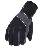 High quality custom logo nylon winter waterproof snow gloves outdoor climbing warm gloves