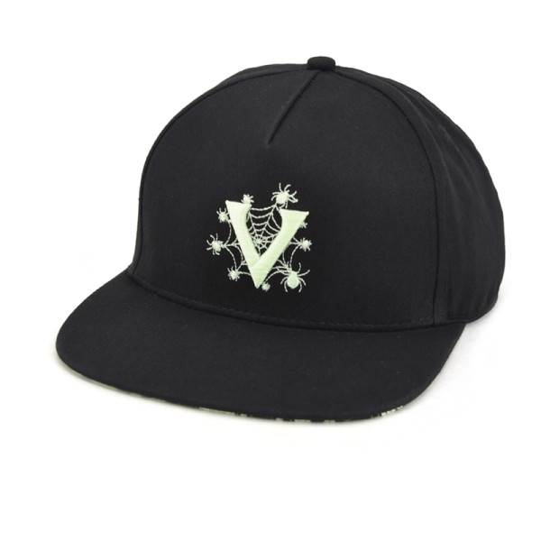 High crown closed back closure custom infant kids snapback hats for small heads