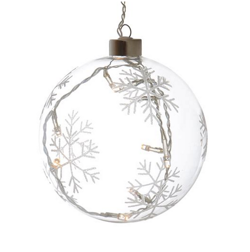 Blank glass Christmas ball Ornament