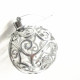 Wholesale silver giant outdoor Christmas Baubles for Christmas decoration