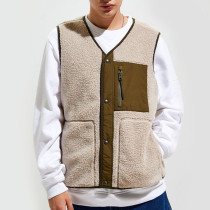 Fashion Wholesale Custom men's Better  Fleece Vest with pockets