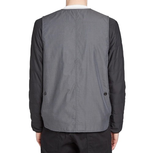 OEM service custom design mens 100% cotton three front pockets zipper fly utility vest