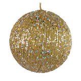 Wholesale custom colorful glitter shiny Christmas Ornaments ball