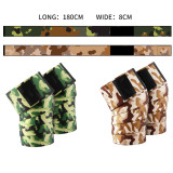 High Quality Adjustable Compression Support Powerlifting Knee Wraps Knee Brace Wraps For Weightlifting