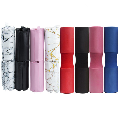 Weight Lifting Protective Customized Logo Pink Shoulder Foam Barbell Squat Pad