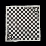 Screen Printing Custom Logo Printing Square Handkerchief Cotton Bandana