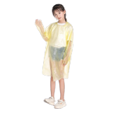 Rain Coat Waterproof Cheap Pe Adult Men's Transparent For Clear Yellow Poncho Custom Material Plastic Soat  Raincoat Disposablec