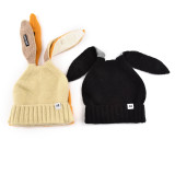 Winter fashion mommy and me poms beanies mom and baby hat