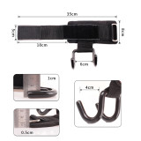 Pull Up Booster Power Weight Lifting Kooks Steel Dumbbell Gym Training Workout Wrist Grip