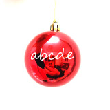 Christmas Tree Decoration Glass Baubles Hand Painted Christmas Ornament
