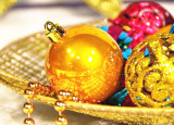 Hot selling Sparkly electroplated bright Christmas decoration Ball for ornaments