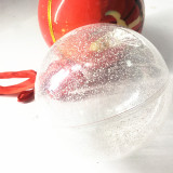 Wholesale transparent Christmas plastic Ball for Christmas decoration