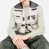Fashion Wholesale Custom high quality Man ultility cargo biker Vest urban tactical vest with pockets