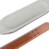 Back Support Fitness Body Custom Logo  Leather Weight Lifting Belt
