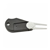 Hot Sale Black Golf Quick-Open Divot Tool
