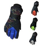 Wholesale Custom Print Men Warm Nylon Cycling Gloves