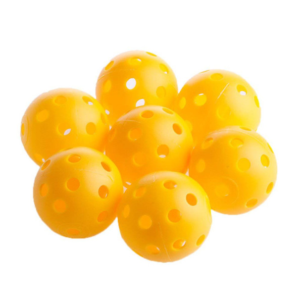 Hot Selling Plastic Golf Practice Balls Airflow Ball Hollow Golf Ball