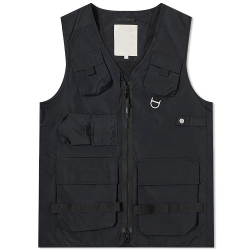 Custom design logo mens zipper fly 100% nylon waterproof utility vest wholesale