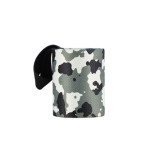 Black Stretch Breathable Elastic Power Lifting Custom Camo Wrist Wraps For Gym With Thumb Loop