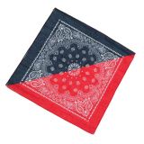 100% Cotton High Quality Breathable Printed Head kerchief Skull Face Cover Bandana Scarves