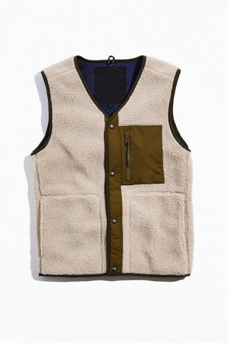Fashion Wholesale Custom men's Better  Fleece Vest with pockets