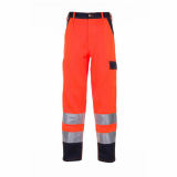 Polyester / Cotton 6 Pockets Mechanic Working Pants Men Workwear