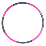 Adult Fitness Equipment Foam Detachable Body Building 1.6kg PP Weighted Hula Ring Hoops