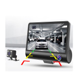 Car DVR 3 Cameras 170 degree len angle G sensor dash camera