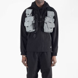 Fashion Wholesale Custom high quality man Reflective Escape Utility Vest