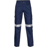 Polyester / Cotton 6 Pockets Mechanic Working Pants Men Workwear