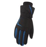 Wholesale Winter snowboard gloves Custom Print Men Warm Nylon Cycling Gloves knitted gloves