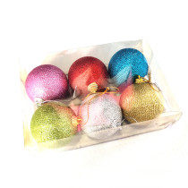 Cheap Ornaments Satin Big Hanging Transparent Large Plastic Christmas Balls