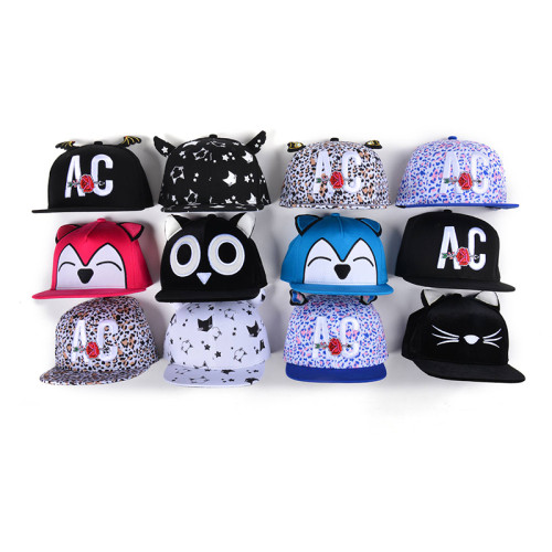 Custom cute baby hat and baby snapback hat wholesale kids hats