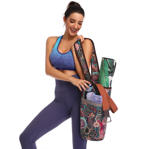 Tote Travel Canvas Yoga Mat Bag Eco Friendly Carrier Carry With Custom Logo Yoga Bags