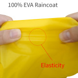 High quality children school bag poncho boys disposable rain coats 100% waterproof EVA  girls logo prints raincoats for kids