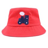 Cheap funny embroidery logo children bucket hat wholesale