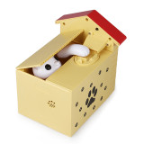 good quality plastic electric cat steal coin counting jar piggy bank alcancia digital mini atm money saver for kids